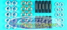 Drive Studs 11/16" dia. (Complete set) A=3-13/16" B=7/8" C=1-3/4" D=13/16"
