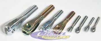 Threaded Clevis (10-32 LH, Bolt 3/16", Slot 1/8")