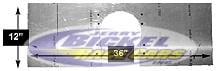 Motor Plate JBRC9001 Universal SB/Chevy
